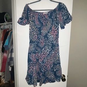 Boutique off the shoulder women’s dress
